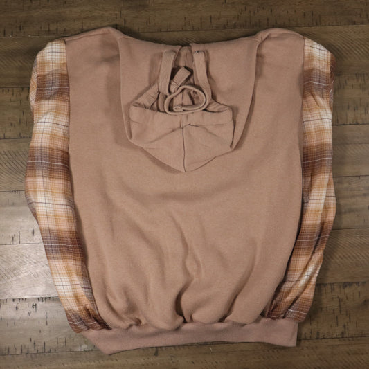 Reworked Hoodie - Cactus "Nope. Not A Hugger"