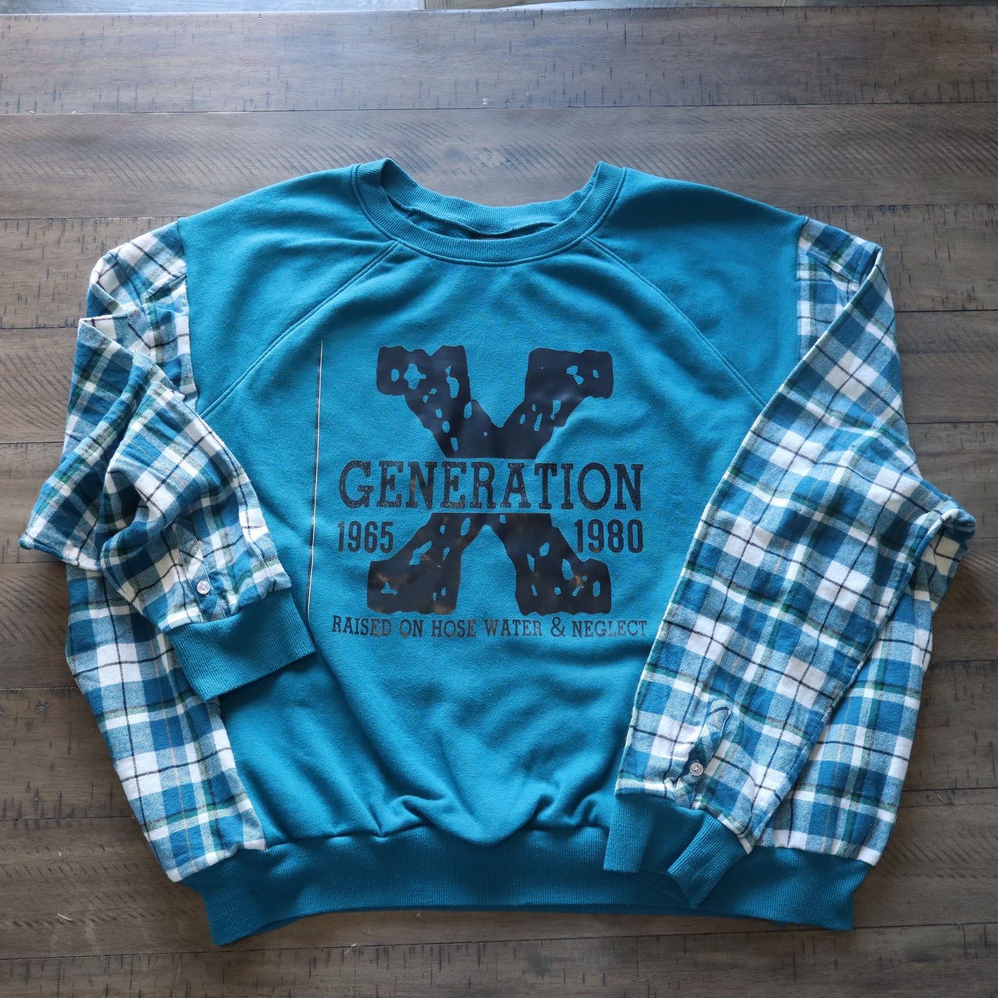 Upcycled Sweatshirt - Generation X