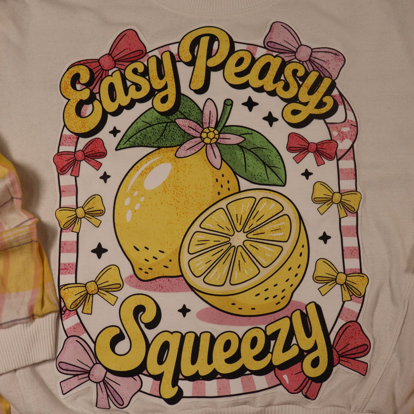 Upcycled Sweatshirt - Easy Peasy